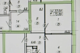 Недвижимость Квартиры / 2-к квартира, 78.3 м², 3/3 эт.