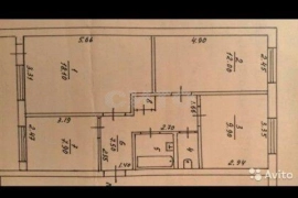 Недвижимость Квартиры / 3-к квартира, 56 м², 4/5 эт.