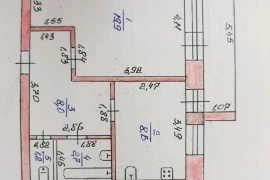 Недвижимость Квартиры / 1-к квартира, 40 м², 3/3 эт.