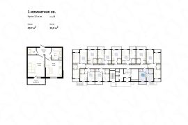 Продам однокомнатную новостройку 40.0 м² этаж 6/20 город Новороссийск