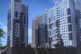 Продам однокомнатную новостройку 45.0 м² этаж 14/20 город Новороссийск улица Революции 1905 года 37