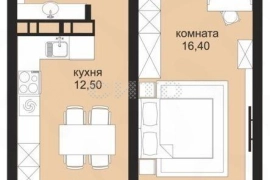 Продам однокомнатную новостройку 41.0 м² этаж 10/16 город Новороссийск проспект Ленина 2 с. Алексино
